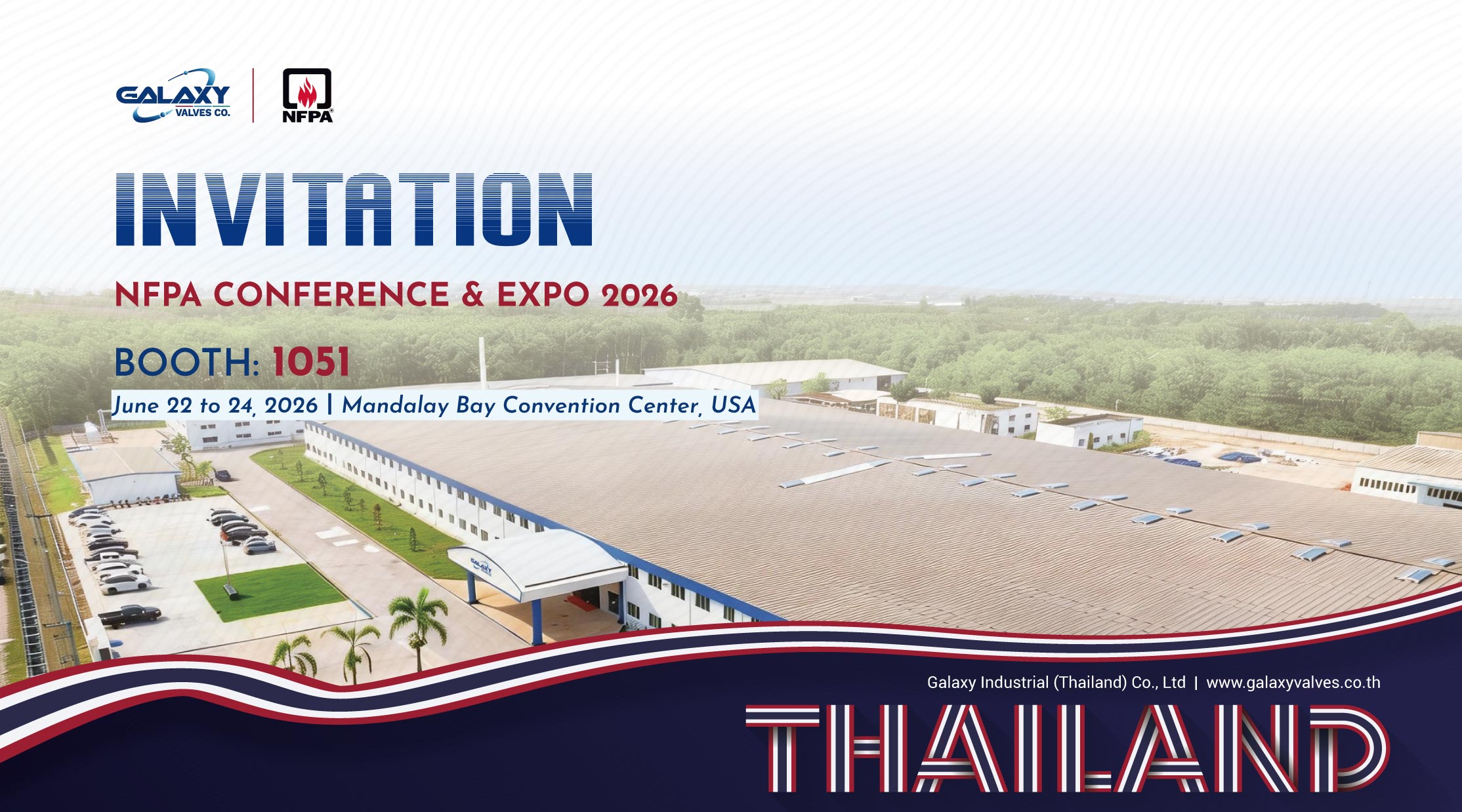 Galaxy Thailand to Showcase Core Fire Protection Products at NFPA Conference
